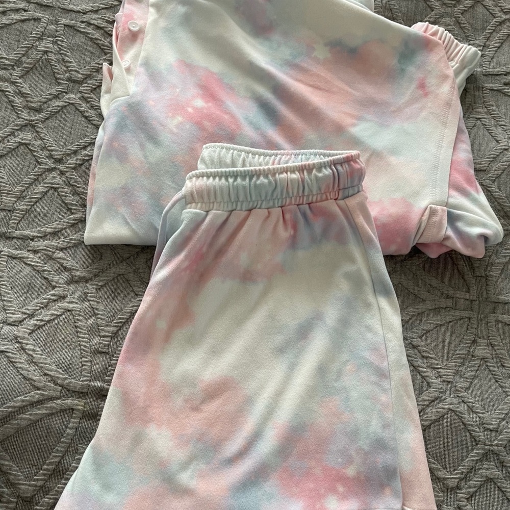 Lounge Tie Dye style set